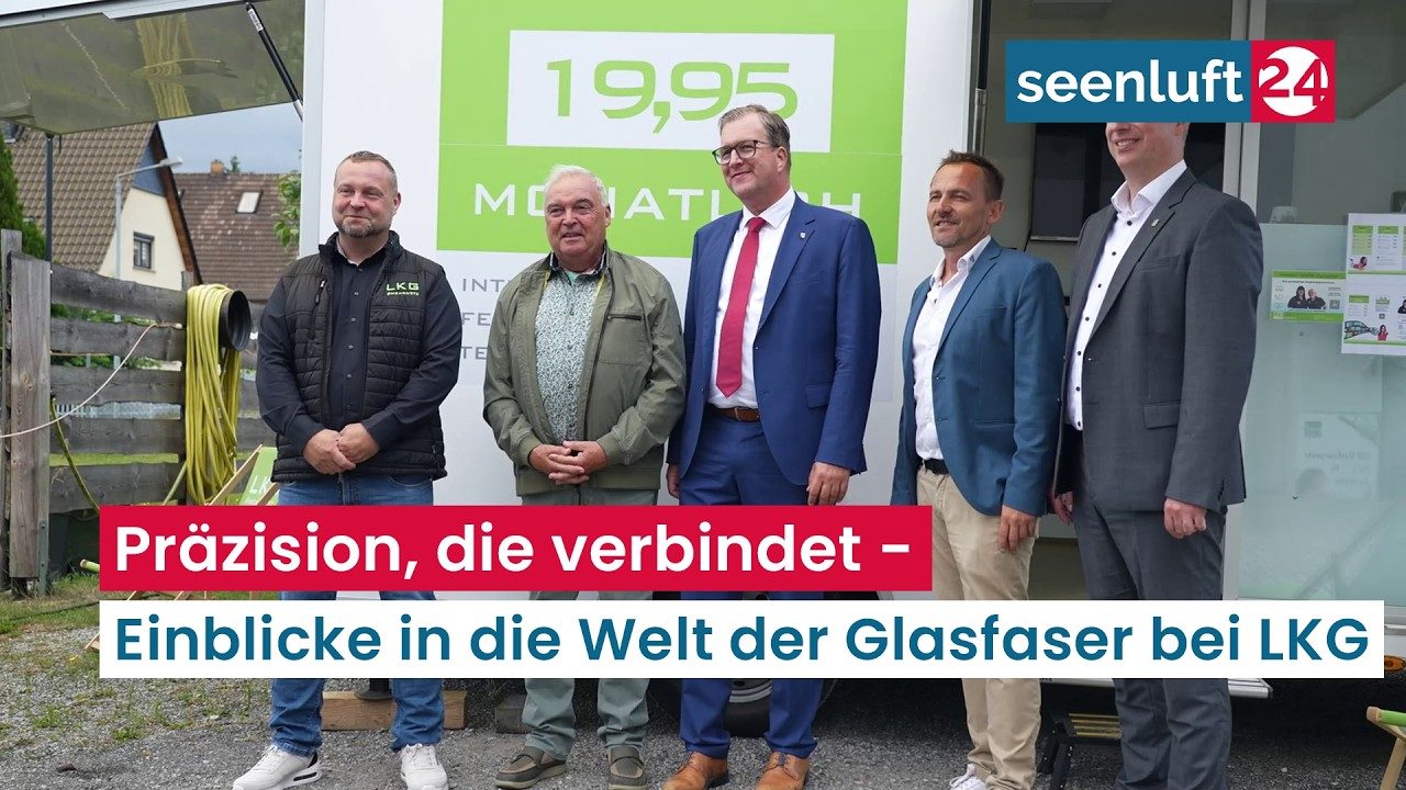 Vorschaubild: Präzision, die verbindet – Einblicke in die Welt der Glasfaser bei LKG (seenluft24)